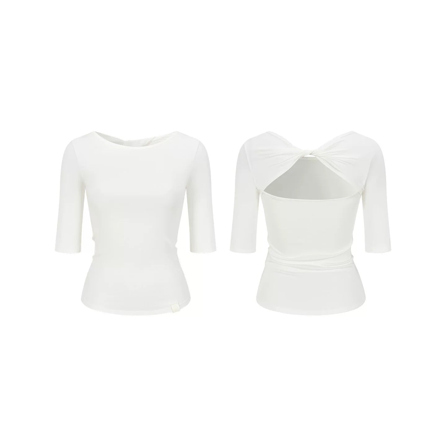 Reversible Cross-Knot Blouse