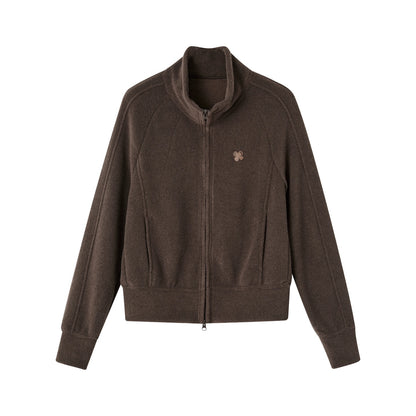 Rice Fleece Zip Jacket Set-Up