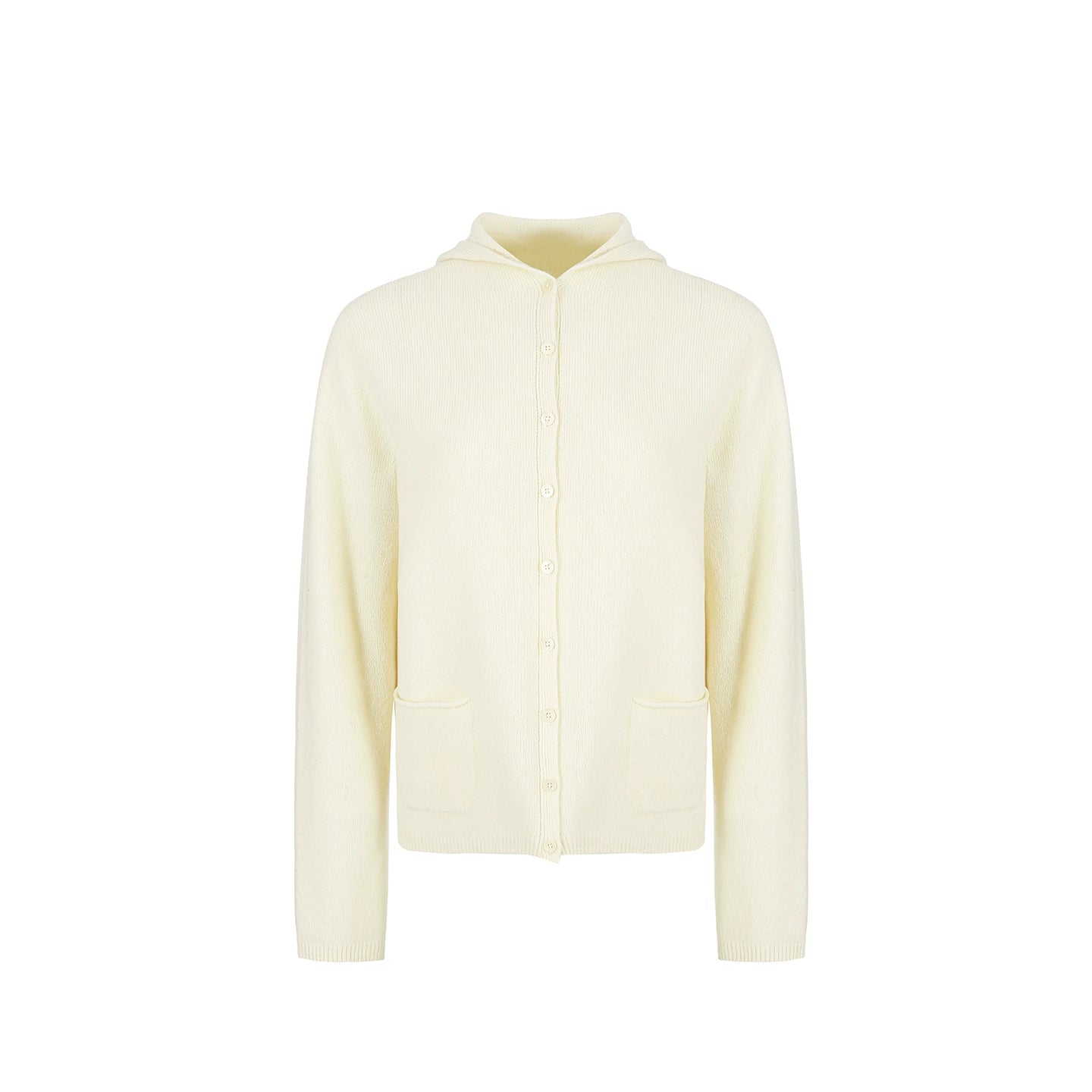 Soft Cashmere Hooded Knitted Cardigan