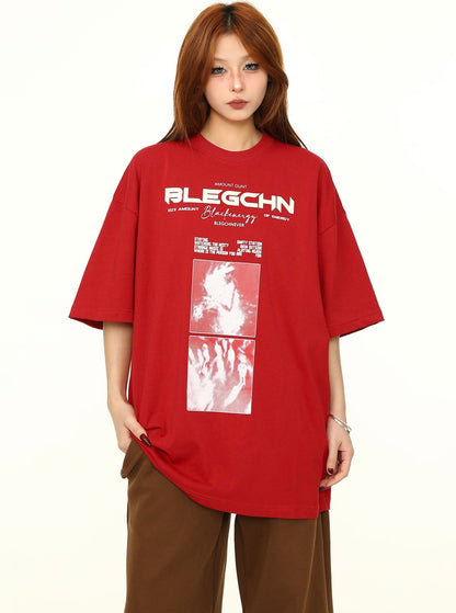 Unisex Retro Trend Hip Hop T-Shirt