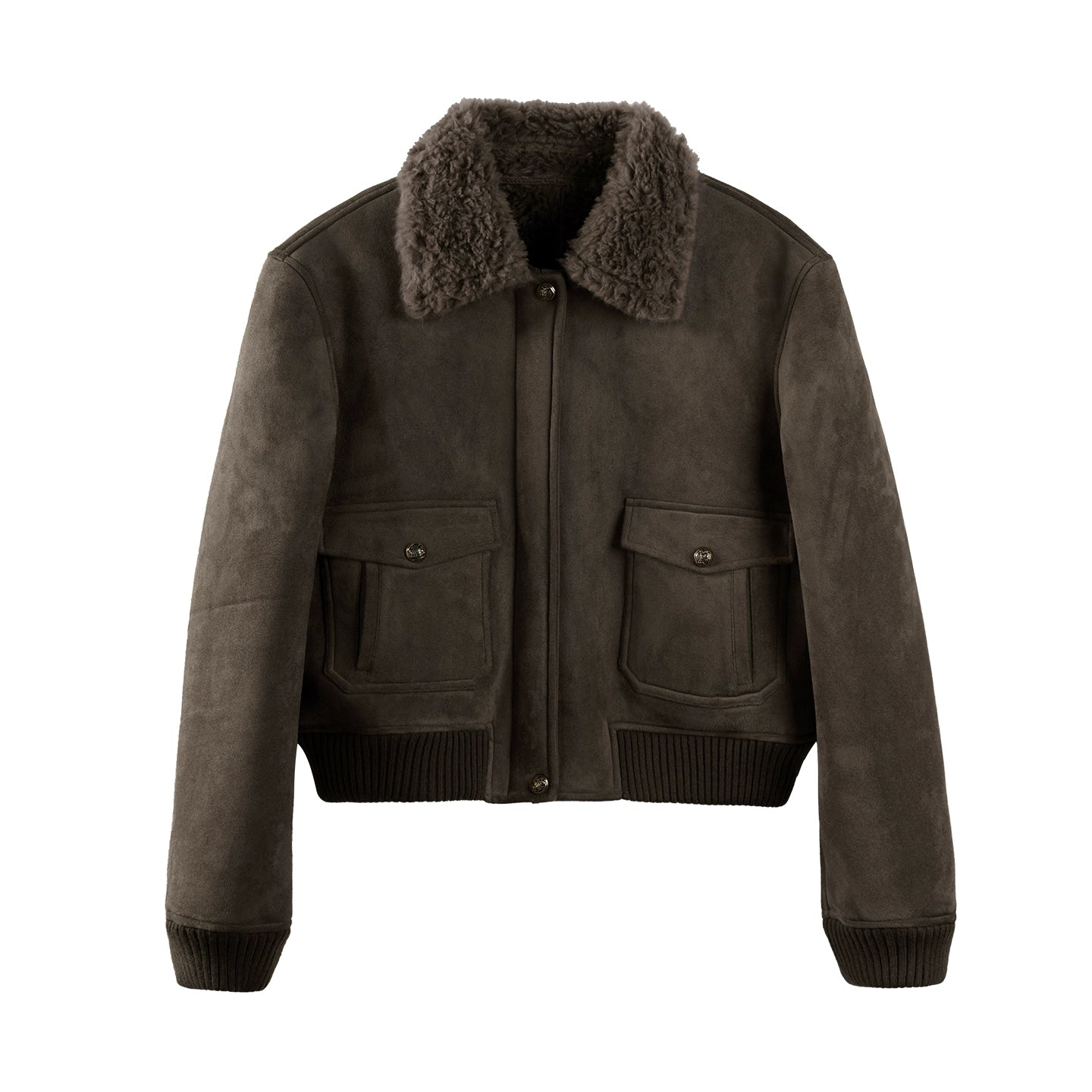 Retro Suede Wool Jacket