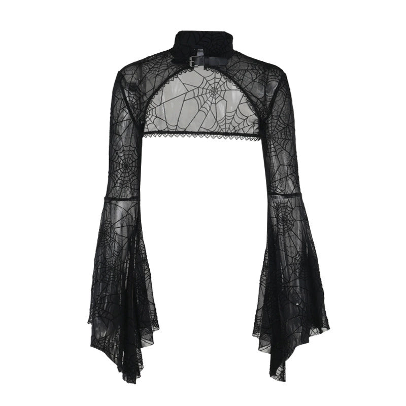 Sexy Gothic Halloween Camisole Dress Set-Up