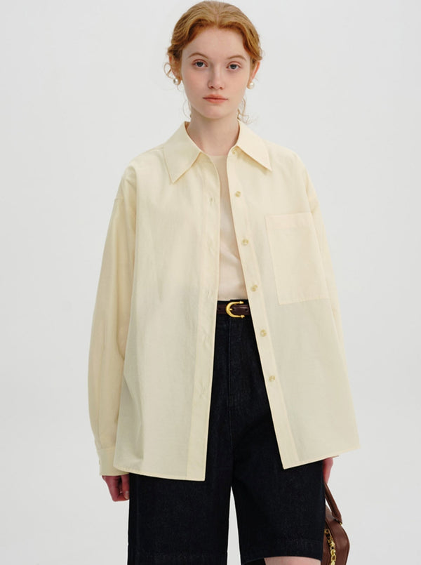 Cruise Cream Yellow French Shirt