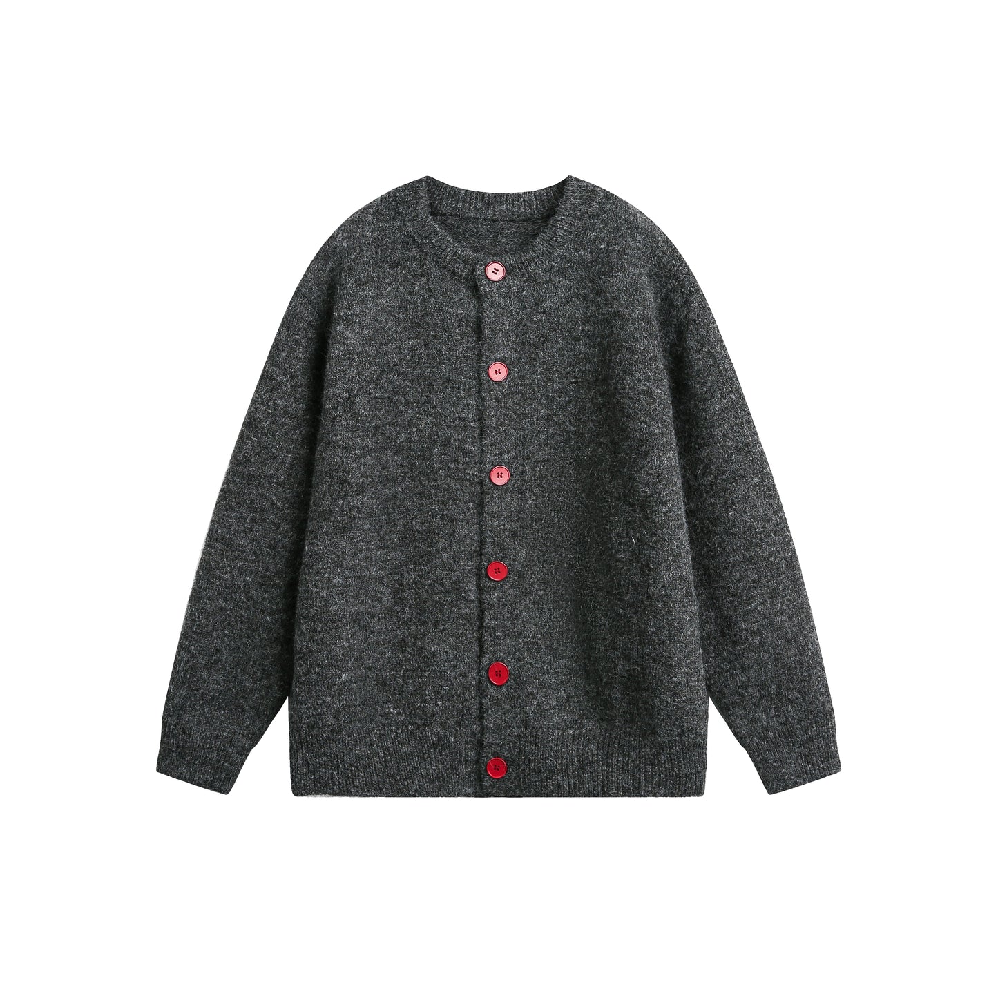 Fall Wool Button-Knitted Cardigan