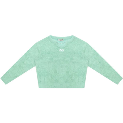 Soft Cloud Bow Sweater