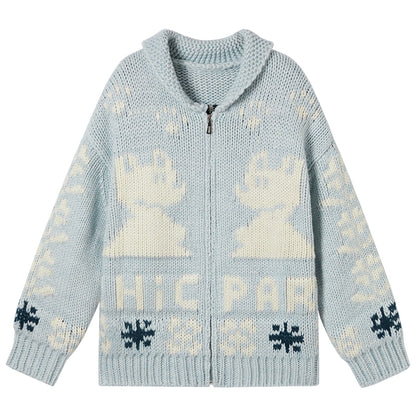 Fair Isle Jacquard Cardigan