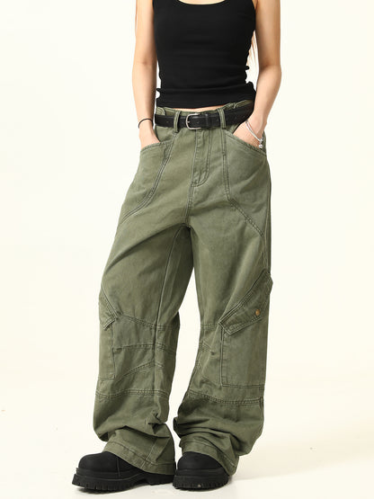 Vintage Deconstructed Cargo Pants