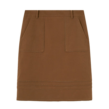 Three-Dimensional Pocket Short Skirt