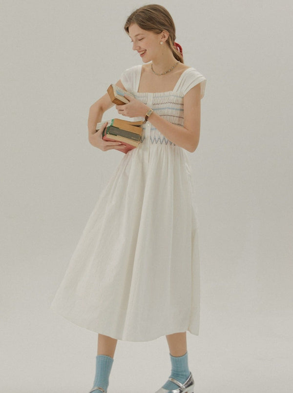 French Elegant Summer Dress