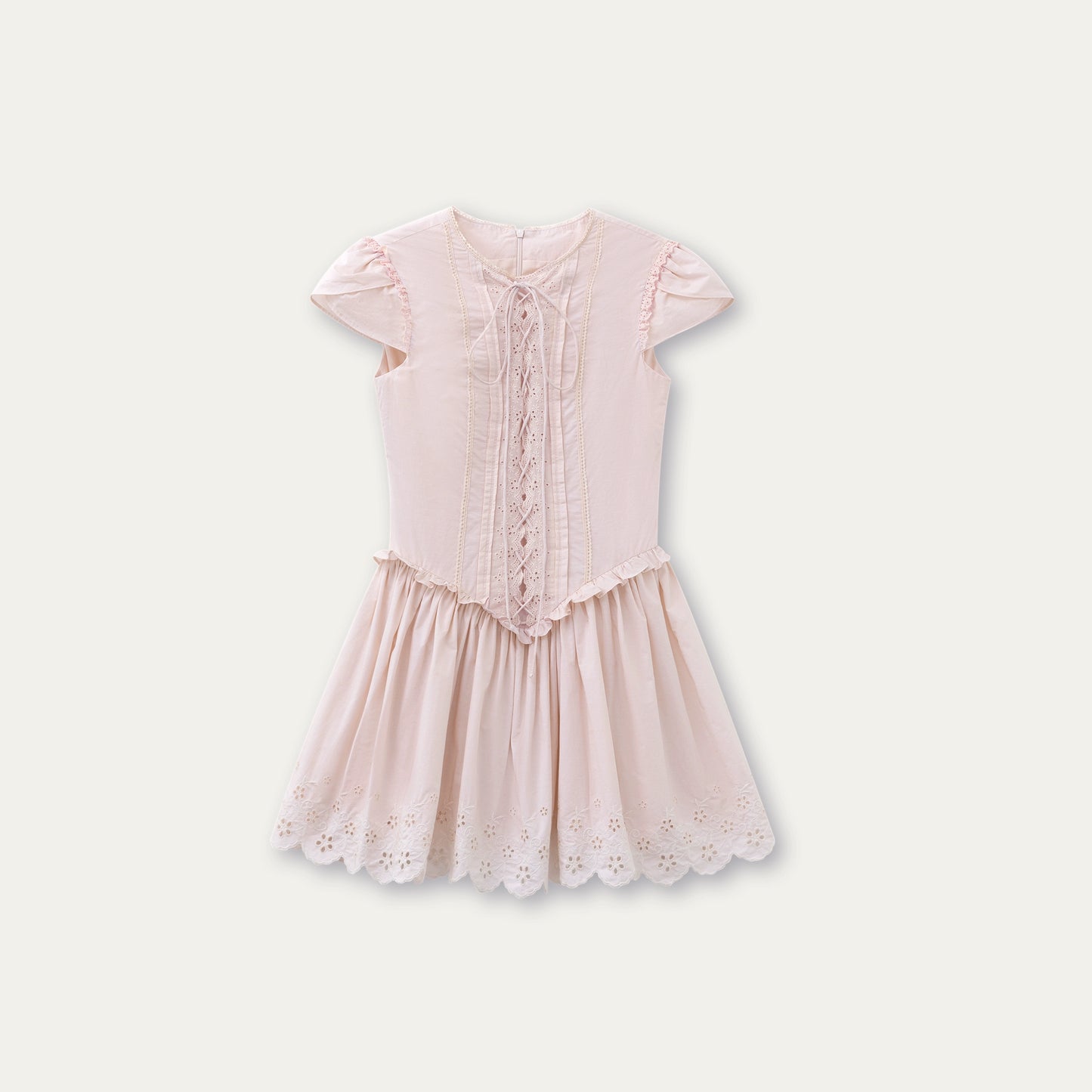 Quiet Pink Princess Tea Dress