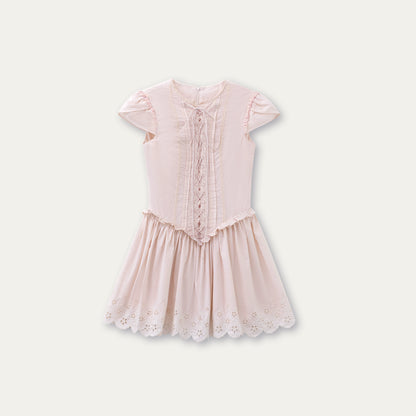 Quiet Pink Princess Tea Dress