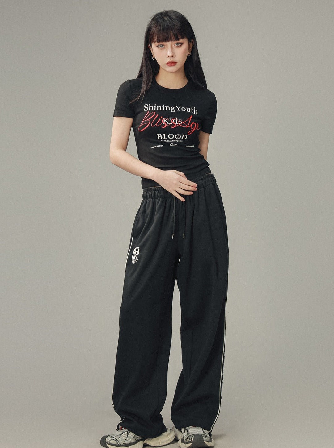 American Style Straight Sweat Pants