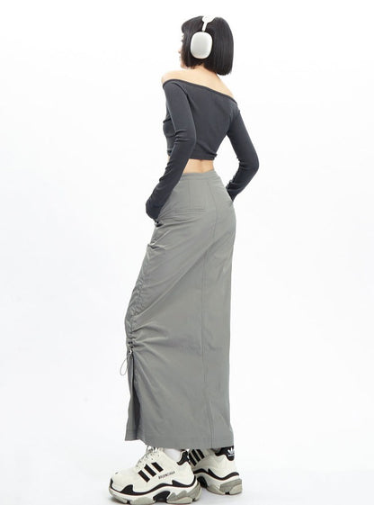 American Pocket Long Dress