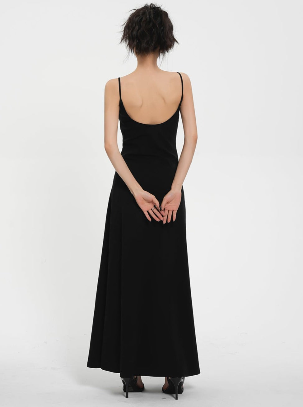 American Slim Backless Dress