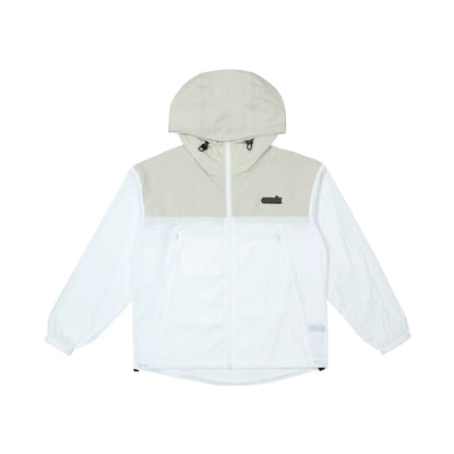 Stand-Up Collar Hooded Jacket