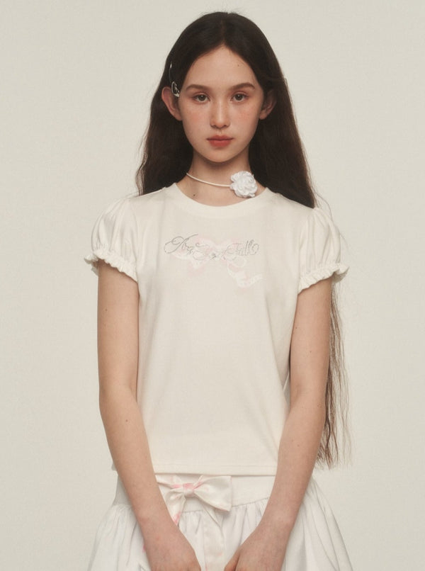 Diamond Bud Sleeve T-Shirt