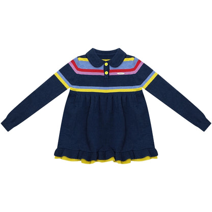 Retro Lace Collar Sweater