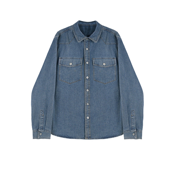 Spring Denim Two-Piece Set-Up