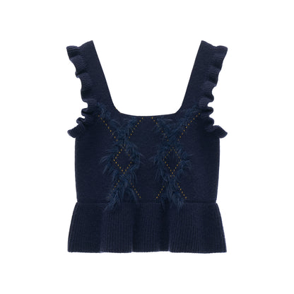 Lazy Lace Knitwear Sweater