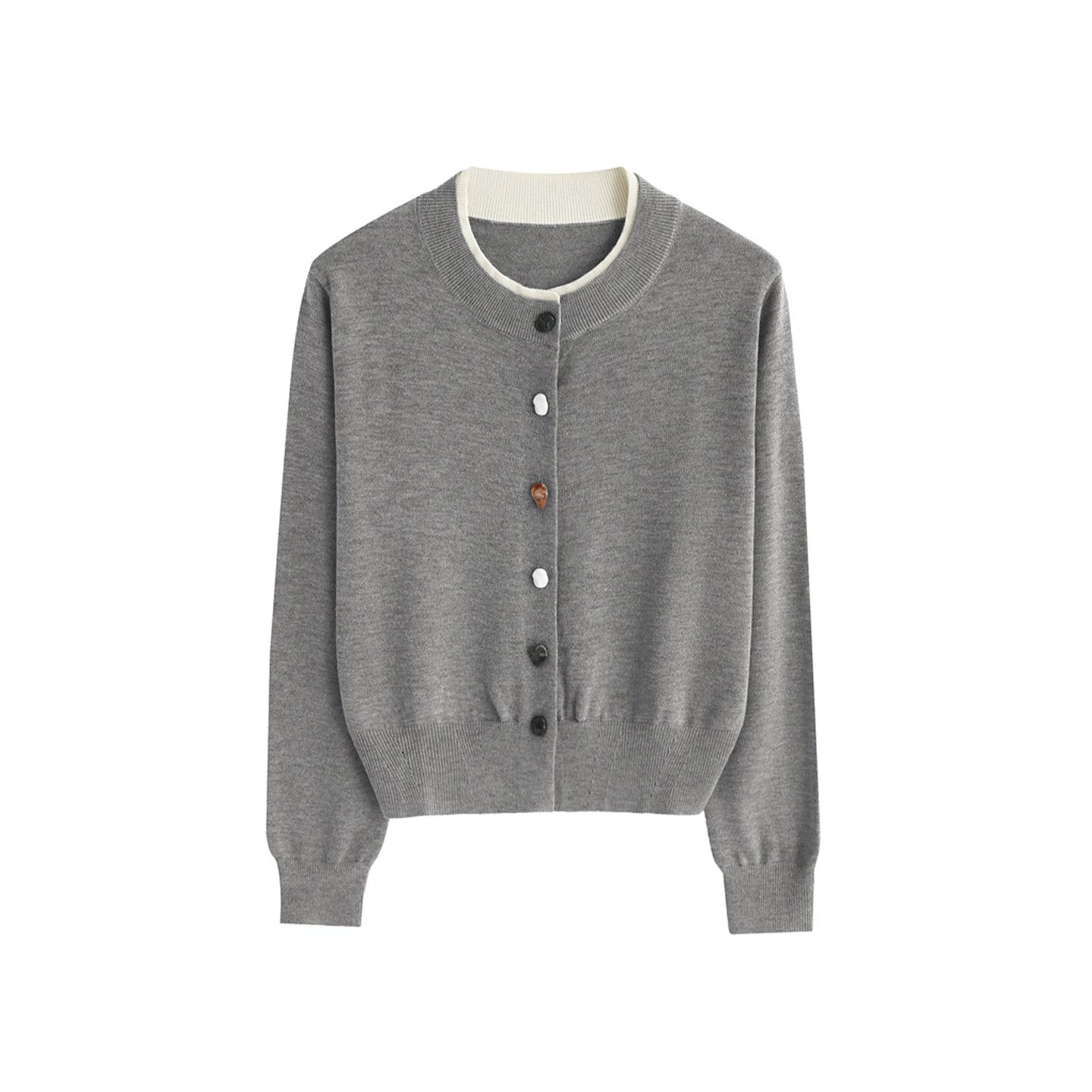 Premium Wool Slim Cardigan Sweater