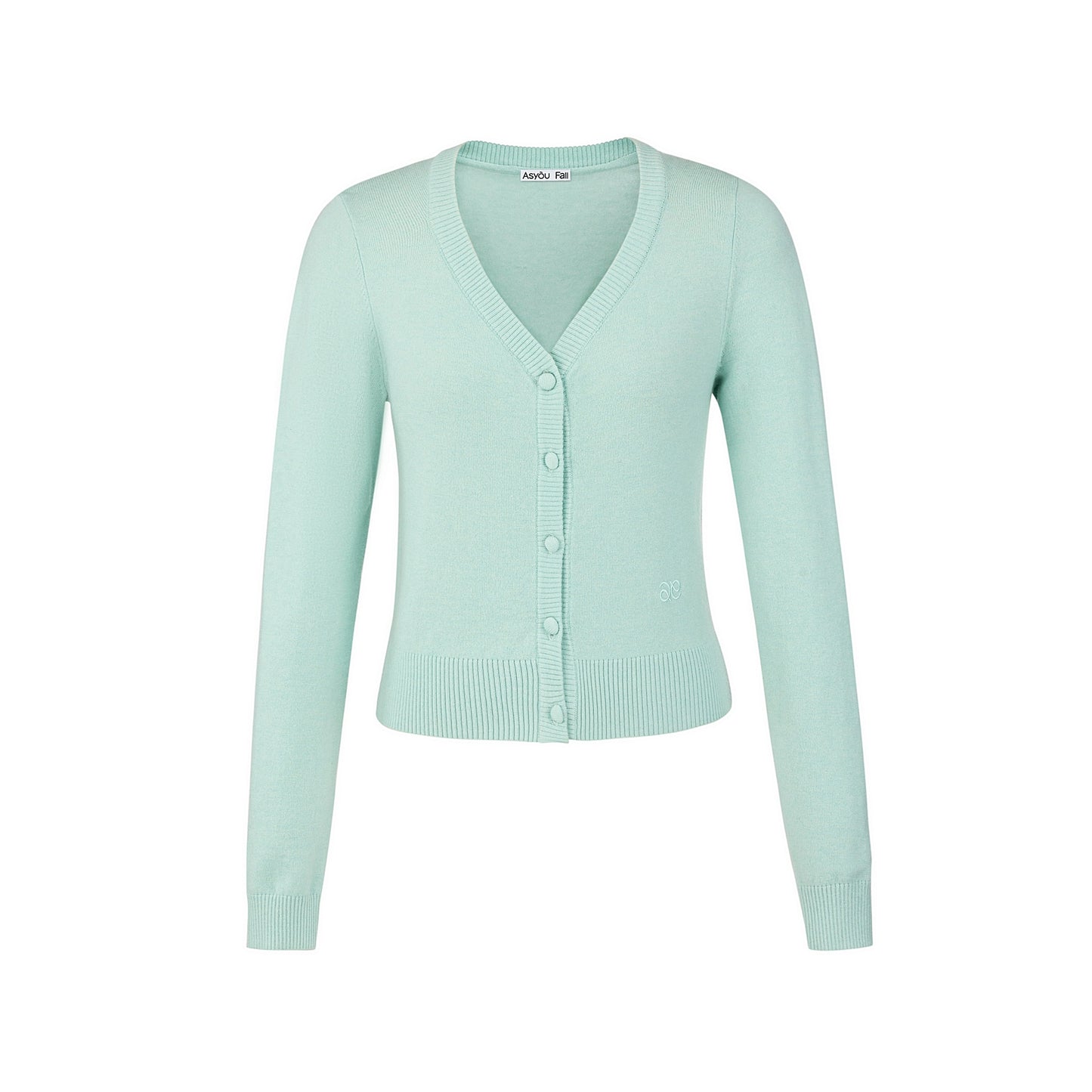 Wool Knit Cropped Sweater Top