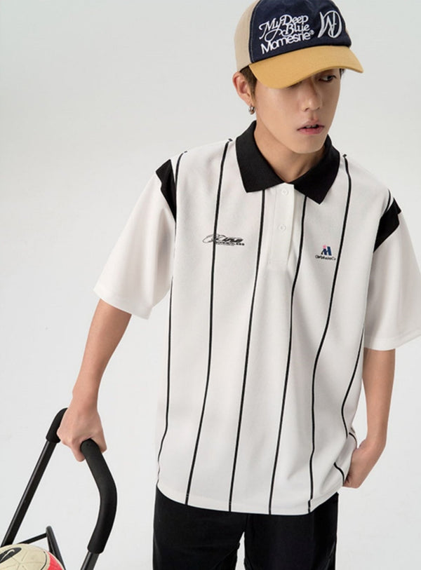 Loose American Polo T-Shirt