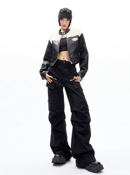 American Relaxed Wide Leg Hip Hop Pants