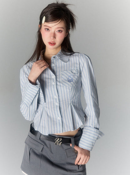 Striped Slim Shirt