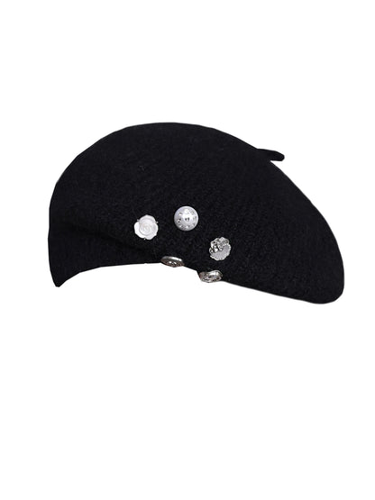 Bailey playful button-knit hat