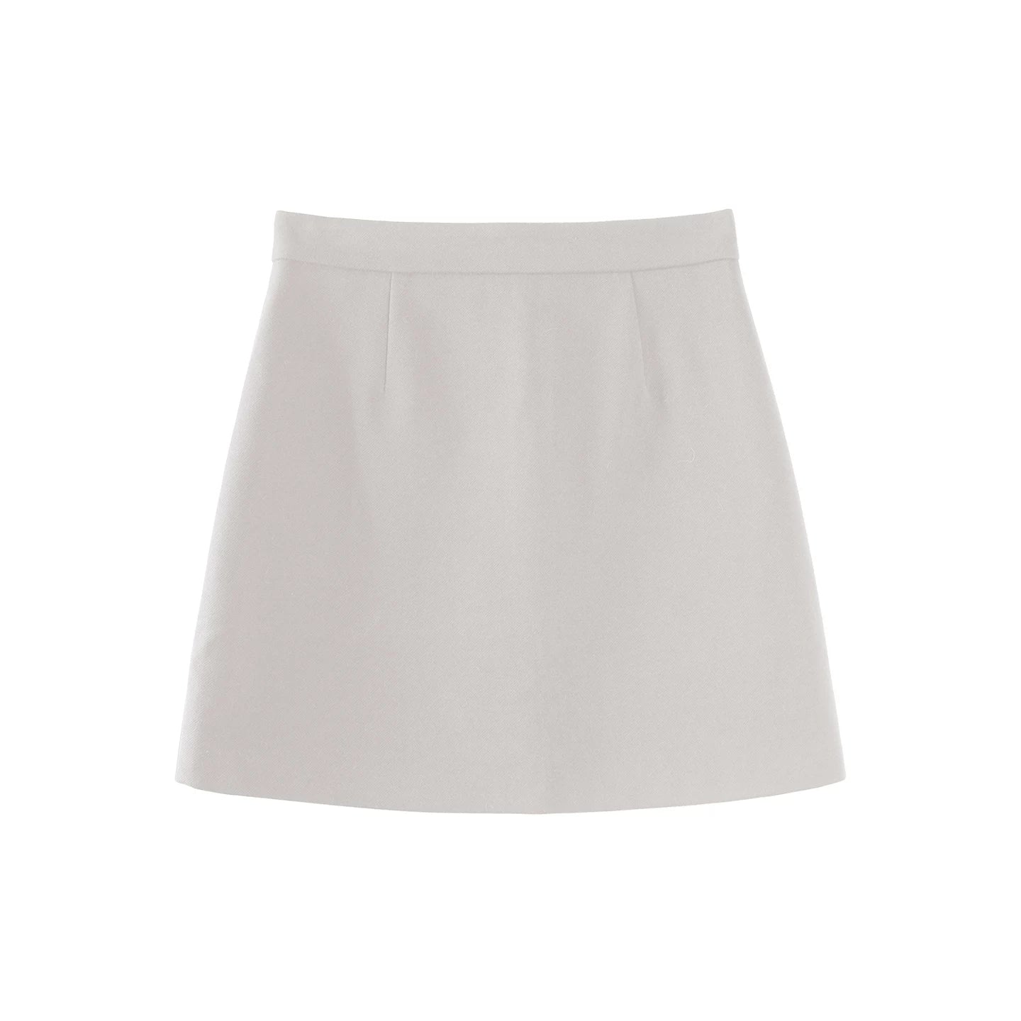 Woolen A-Line Skirt
