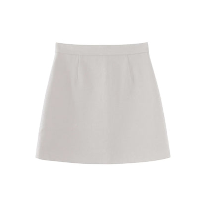 Woolen A-Line Skirt