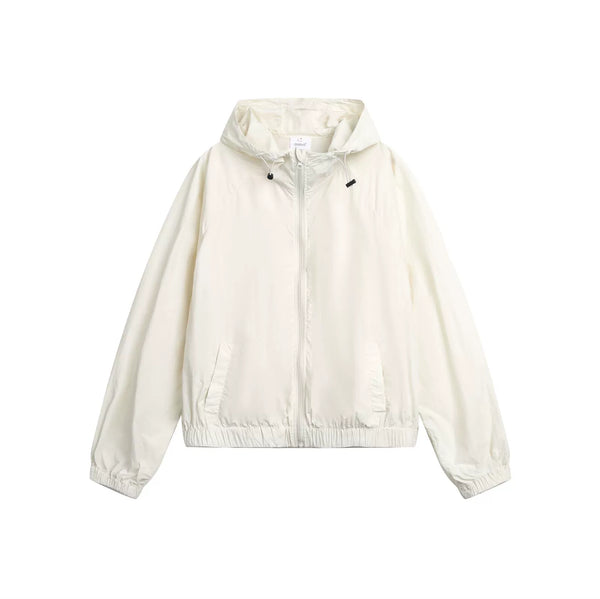Hooded Drawstring Jacket