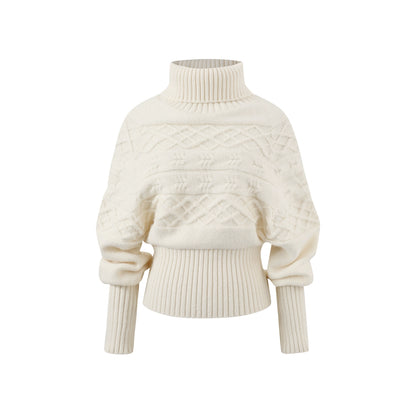 Turtleneck Knitwear Top