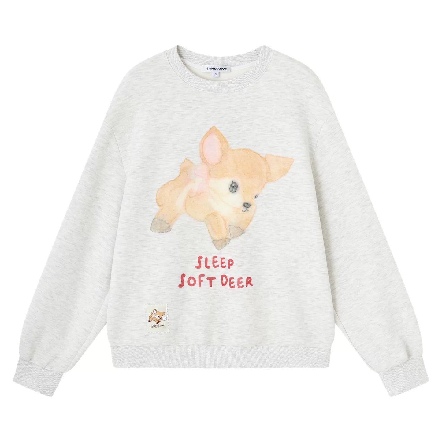 Deer Velvet Sweatshirt Sweater