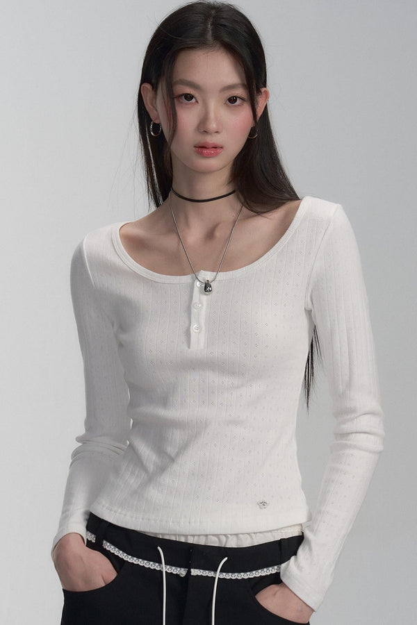 Cotton Basic Slim T-Shirt