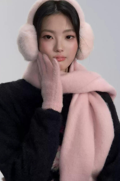 Gemütliche Handschuhe in drei Farben 