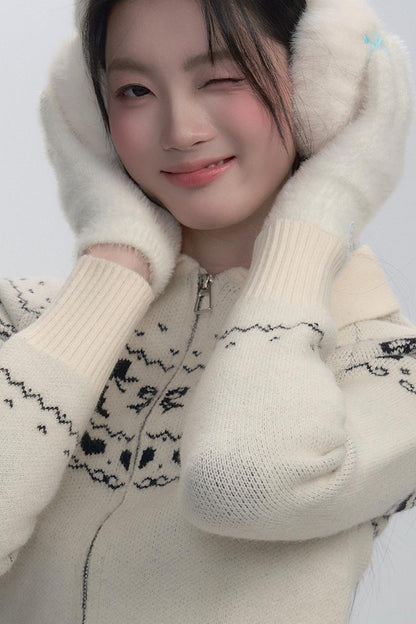 Gemütliche Handschuhe in drei Farben 