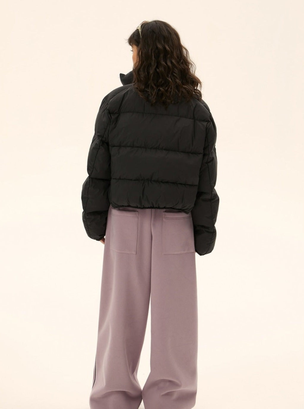 Long-sleeved Loose Down Jacket