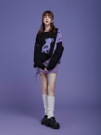 purple milk sweet sweater