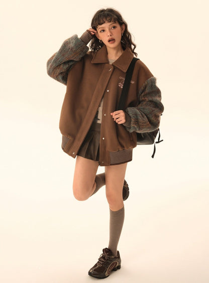 Long-sleeved Loose Casual Cotton Coat