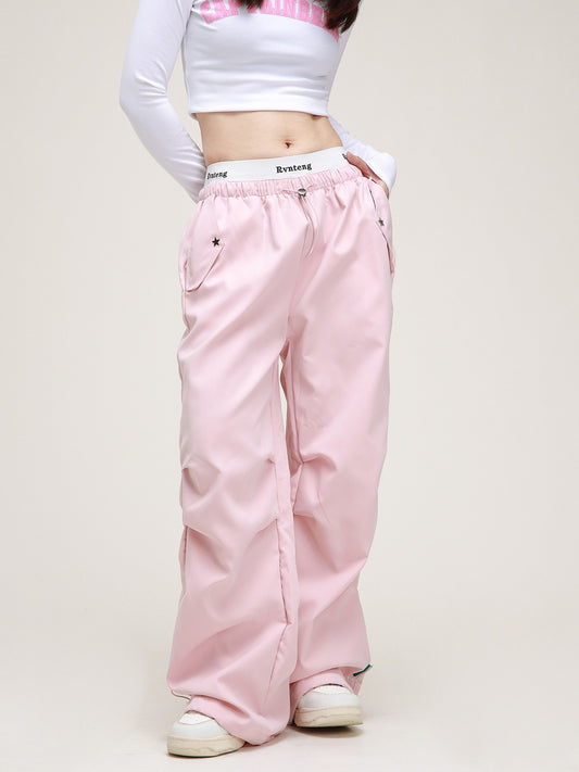 American Stacked Panelled Pants