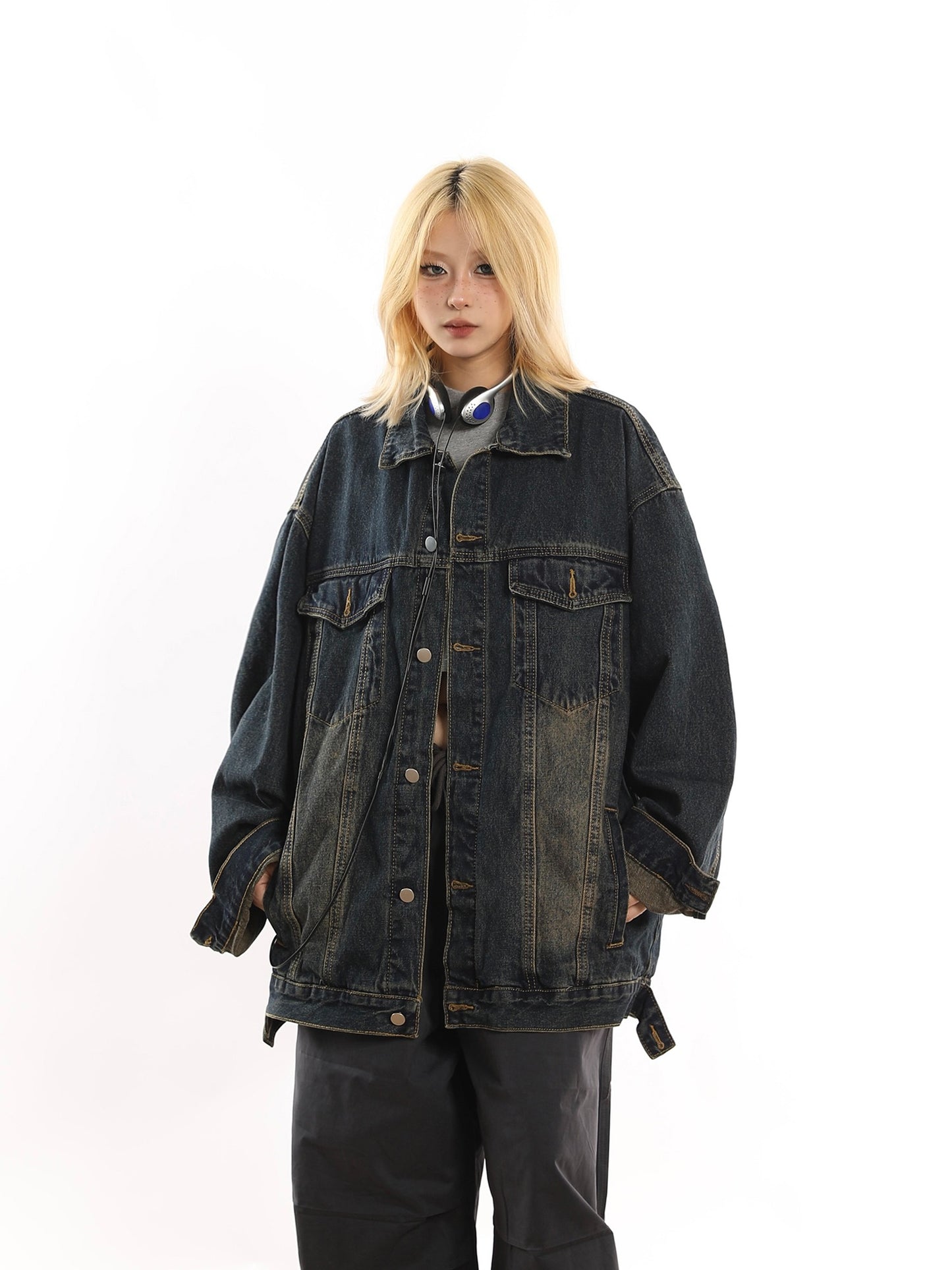 American Retro  Wash Denim Jacket