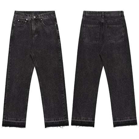 Straight Wash Jeans  Pants