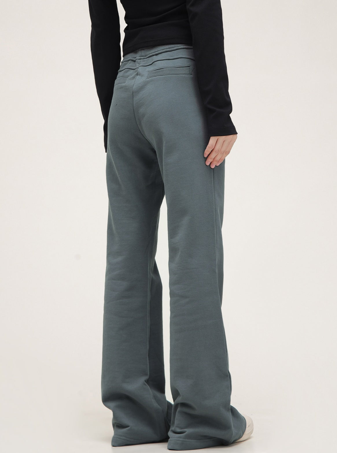 American Casual Pants Slim Slightly Flared Pants