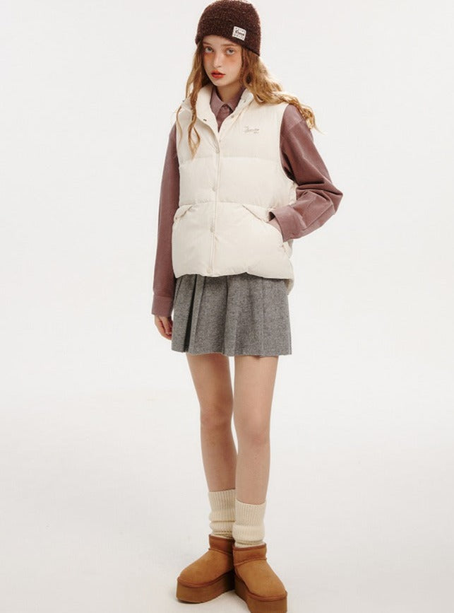 Stand-Collar Thickened Jacket
