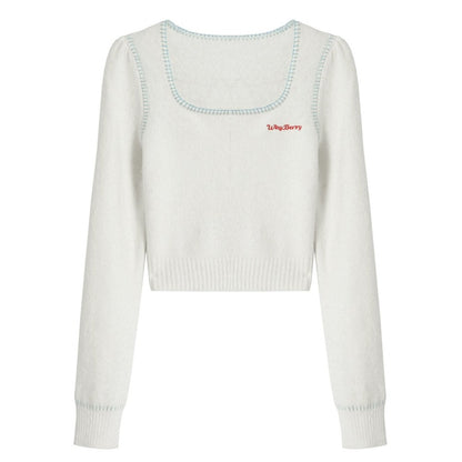 slim sweater tops