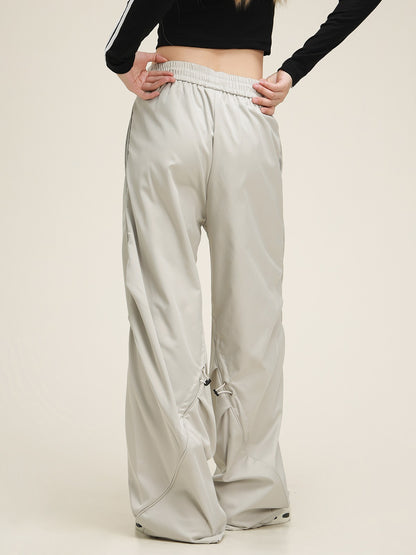 American Vintage Patchwork Pleated Pants