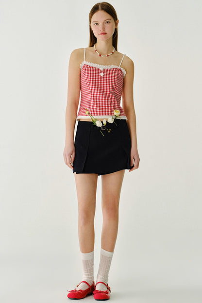 다재다능한 이중 레이어 스커트 