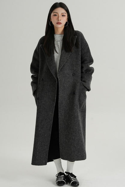 Long Woolen Winter Coat