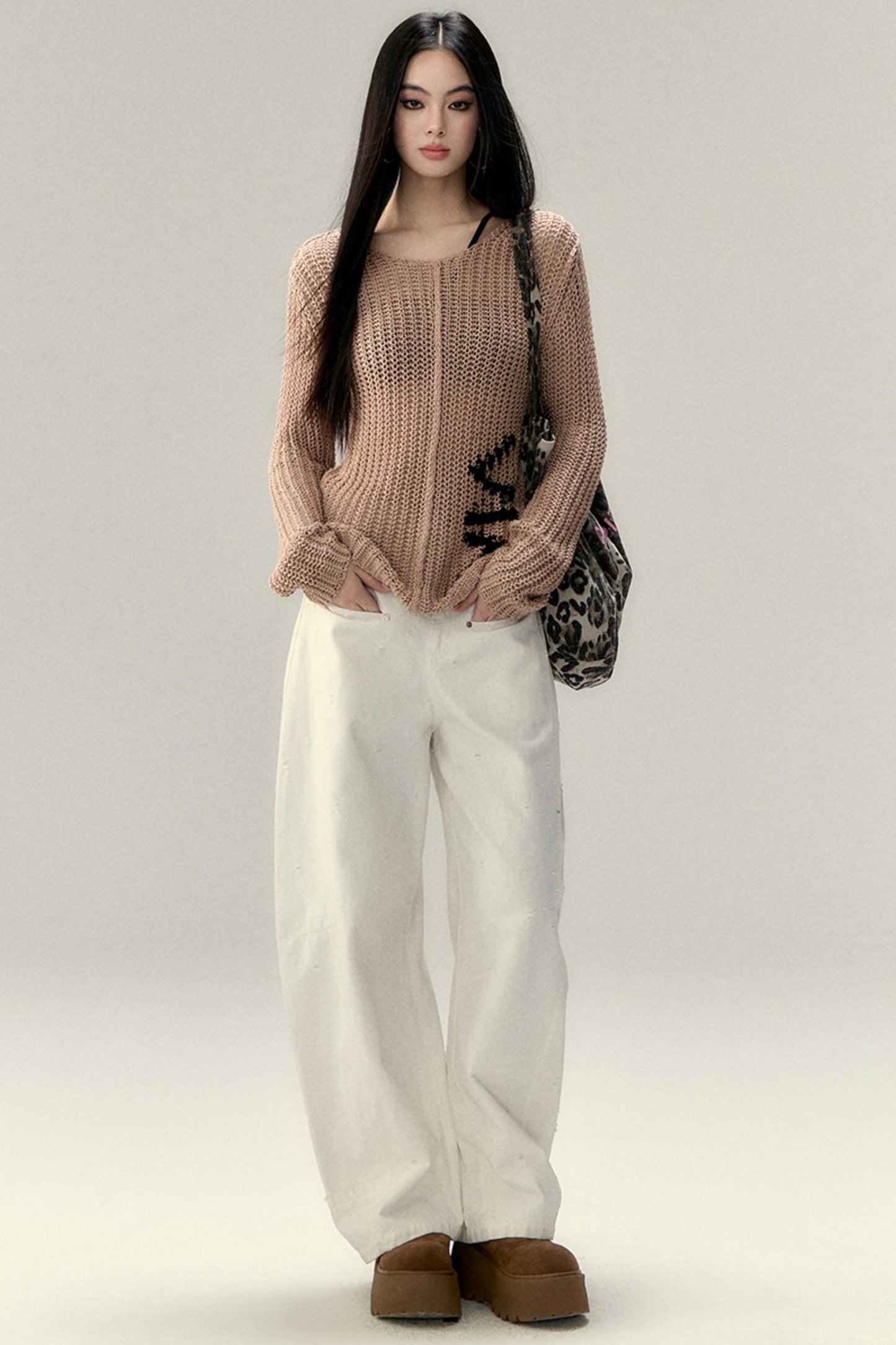 Niche Design Casual Pants